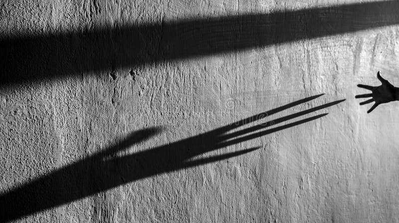 Handschatten stockfoto Handschatten stockfoto