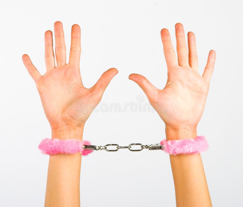 Handschellen stockbild Handschellen stockbild