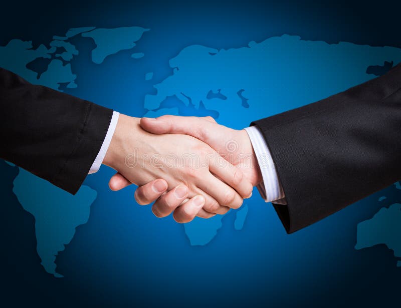 Handshake business stock photos