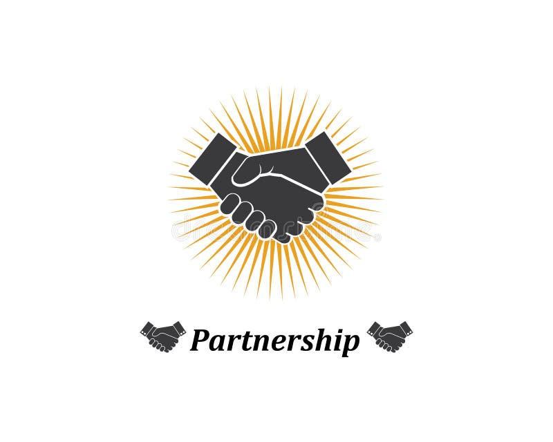 handshake logo vector icon of business royalty free illustration handshake logo vector icon of business royalty free illustration