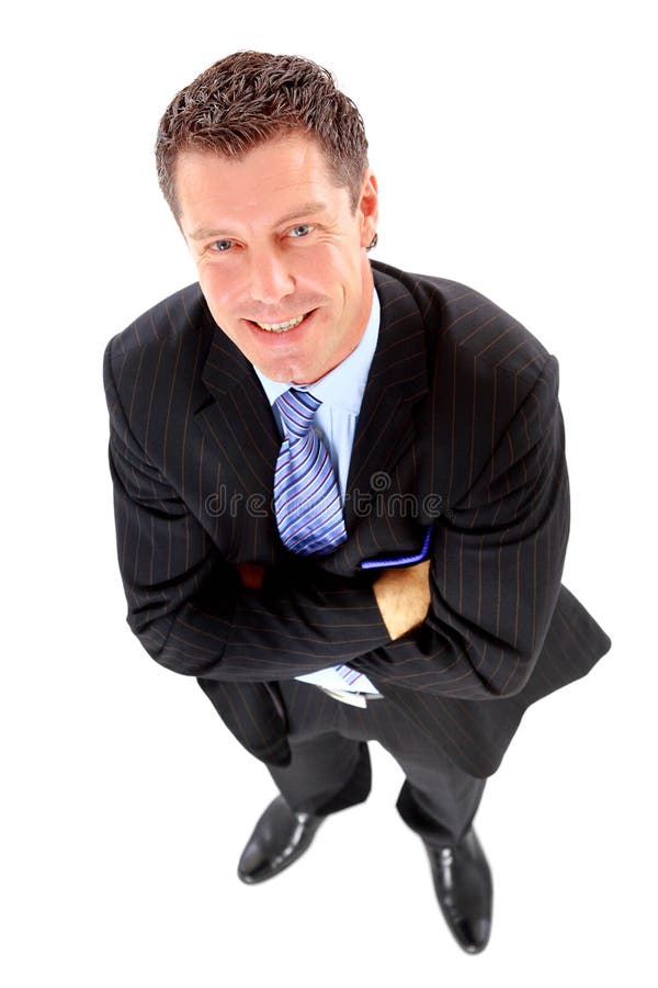 Handsome elderly business man royalty free stock images Handsome elderly business man royalty free stock images