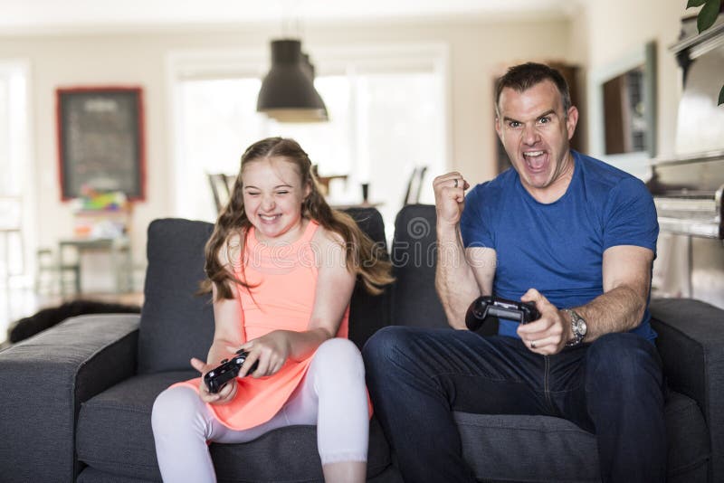 11150 Father Daughter Couch Photos Free RoyaltyFree Stock Photos