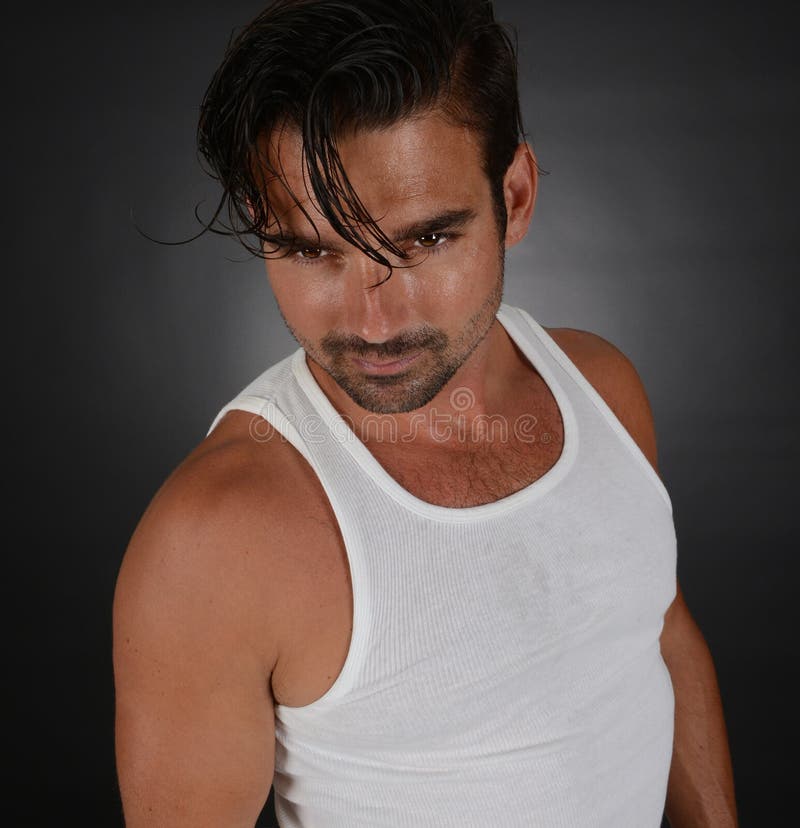 Handsome Italian Man stock image. Image of masculine 45056063