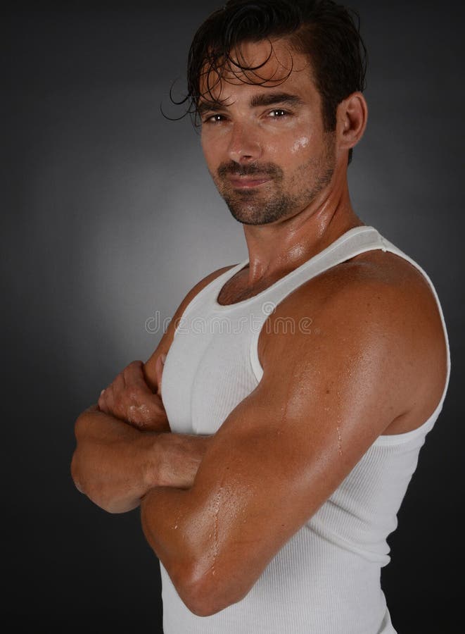 Handsome Italian Man stock image. Image of expression 45056177