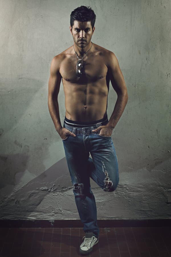 Handsome man with muscular body stock images Handsome man with muscular body stock images