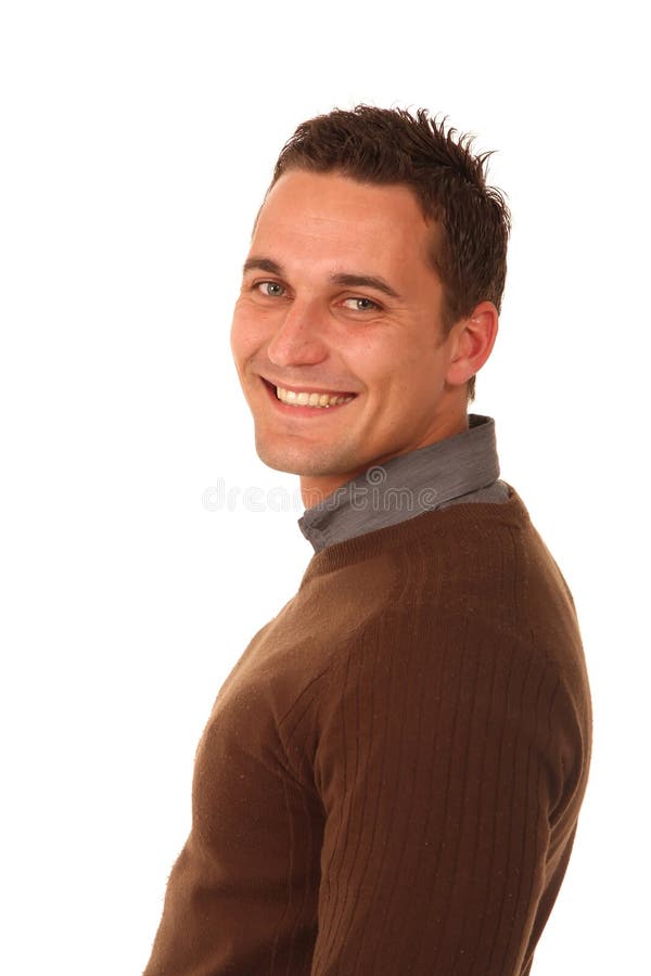 Handsome Man Portrait stock image