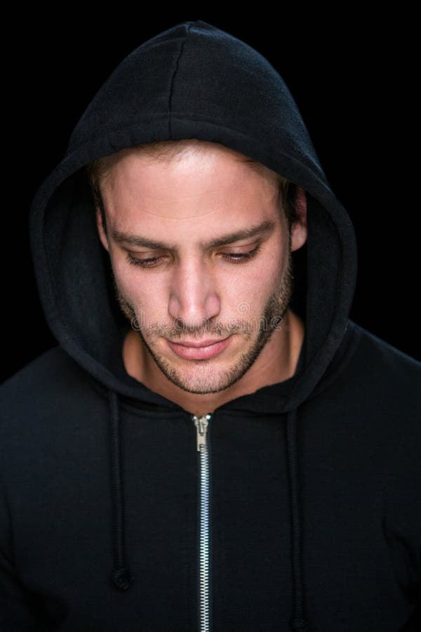 1,687 Handsome Man Wearing Black Hoodie Stock Photos - Free & Royalty ...