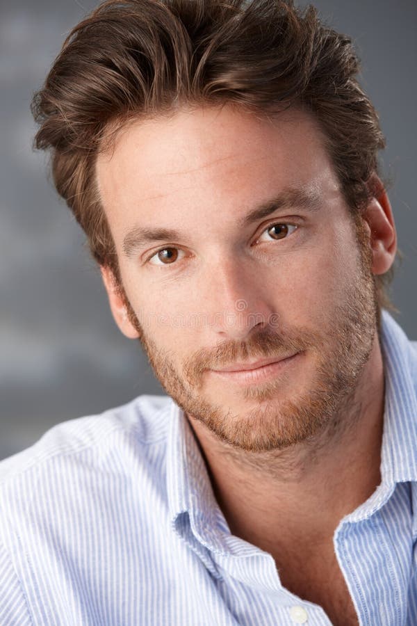 Handsome mid-adult man portrait royalty free stock image Handsome mid-adult man portrait royalty free stock image