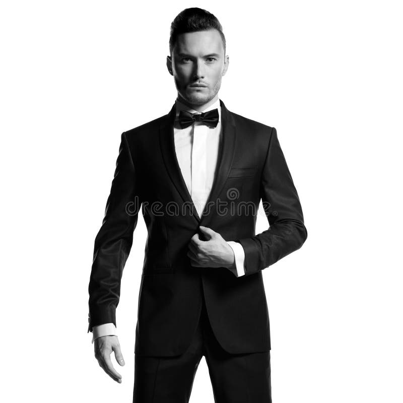 Handsome stylish man stock image. Image of evening, lifestyles 34097615