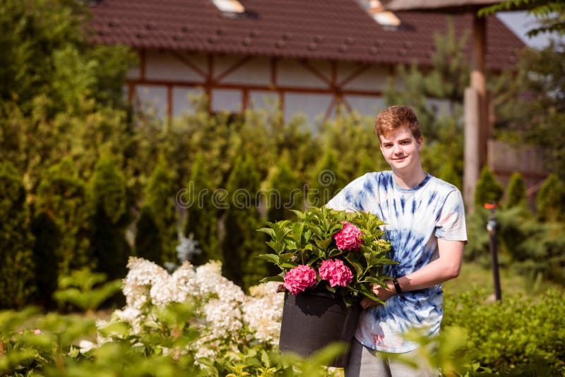 Summer part-time job for teenager during vacation