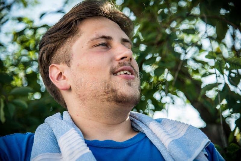 Handsome young adult male stock photography Handsome young adult male stock photography
