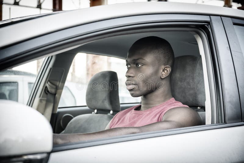 Handsome young black man stock photo. Image of physique - 17489766