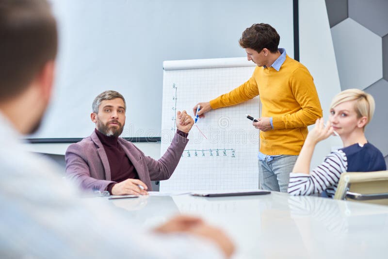 Team Analyzing Work Results stock photography Team Analyzing Work Results stock photography