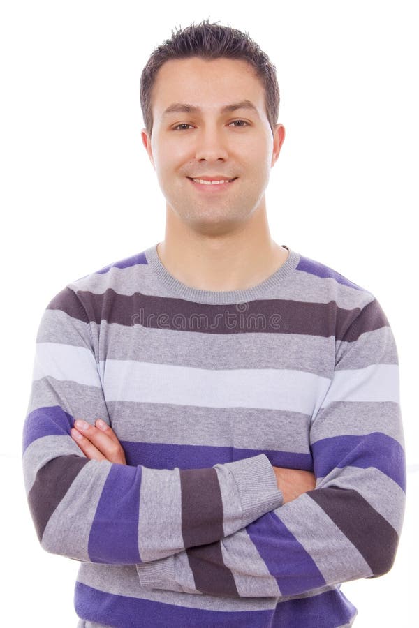 Handsome Young Business Man Stock Photo - Image of considerate ...