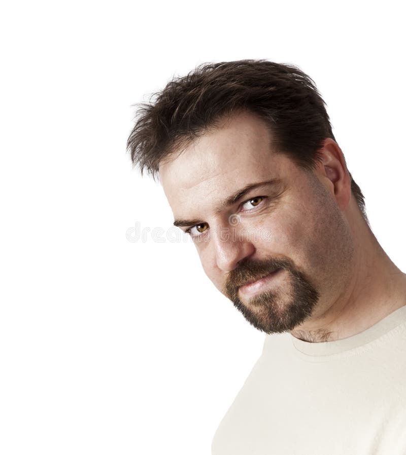 Handsome young man stock photo