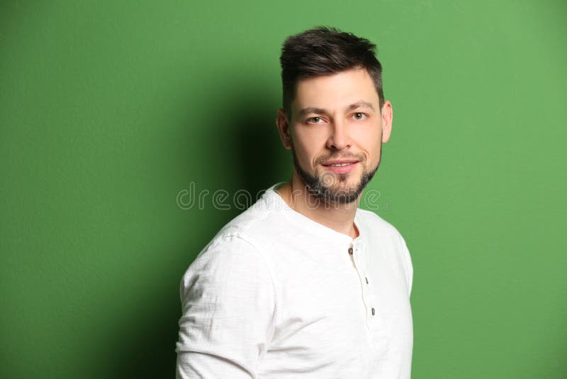 Handsome young man posing stock photos Handsome young man posing stock photos