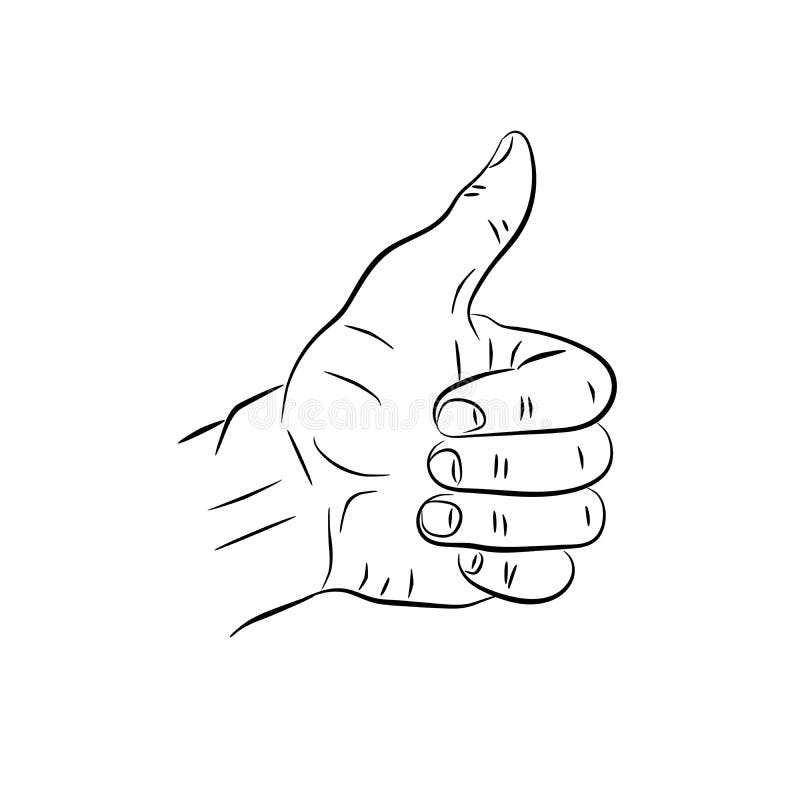 Handvisningsymbolet gillar Övre gest för danandetumme Svart illustration för vektor som isoleras på en vit bakgrund Tecken för vektor illustrationer Handvisningsymbolet gillar Övre gest för danandetumme Svart illustration för vektor som isoleras på en vit bakgrund Tecken för vektor illustrationer