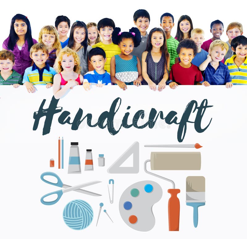 Handwerks-handgemachte Handarbeit Art Design Ideas Concept lizenzfreies stockbild Handwerks-handgemachte Handarbeit Art Design Ideas Concept lizenzfreies stockbild
