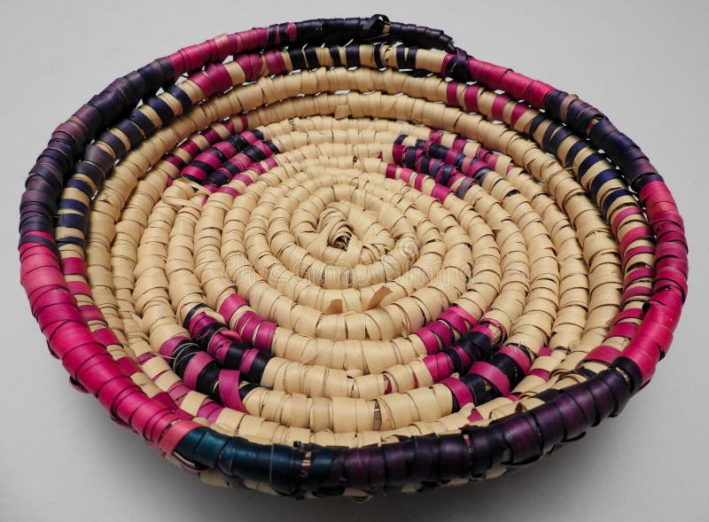 Handwoven Haitian Basket stock image. Image of haitian - 64442807