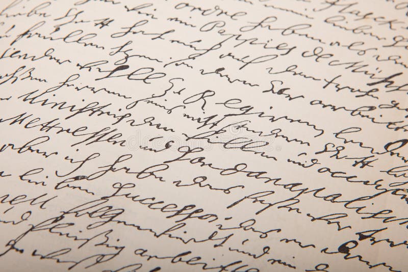Old Handwriting Vintage Leter Stock Image Image Of Ancestry Letter Old Handwriting Vintage Leter Stock Image Image Of Ancestry Letter
