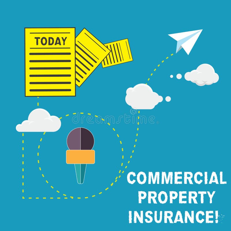 Handwriting Text Commercial Property Insurance. Concept Meaning ...
