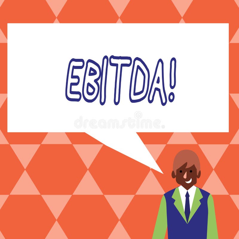 Handwriting text Ebitda. Concept meaning Earnings before tax is measured to evaluate company perforanalysisce. royalty free illustration Handwriting text Ebitda. Concept meaning Earnings before tax is measured to evaluate company perforanalysisce. royalty free illustration