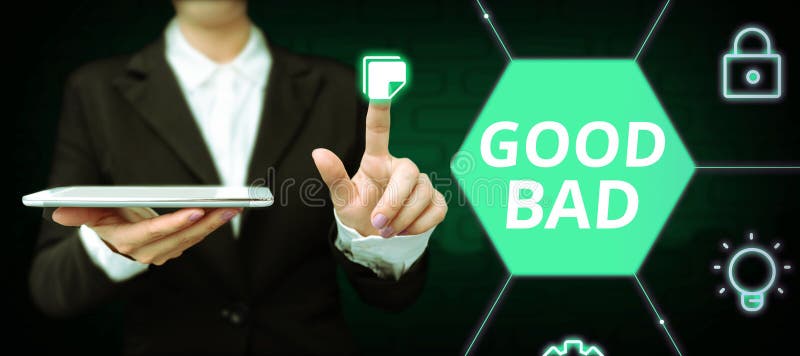 handwriting-text-good-bad-business-idea-to-seem-to-be-going-to-have-a