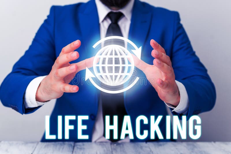 Handwriting text Life Hacking. Conceptual photo Simple and clever techniques in accomplishing task easily