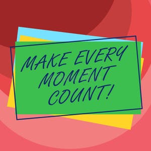 Handwriting Text Make Every Moment Count Concept Meaning Positive Handwriting Text Make Every Moment Count Concept Meaning Positive