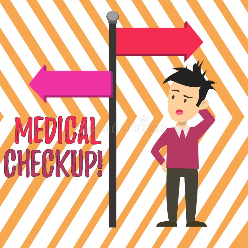 Handwriting Text Medical Checkup. Concept Meaning Thorough Physical