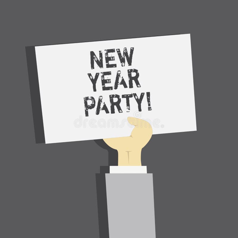 Handwriting Text New Year Party. Concept Meaning Celebration of the 365