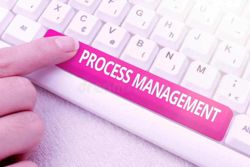 Conceptual display Process Management, Internet Concept aligning processes with an organization s is strategic goals Typing Difficult Program Codes, Writing New Educational Book. Processes typing difficult program codes stock images, royalty-free photos and pictures