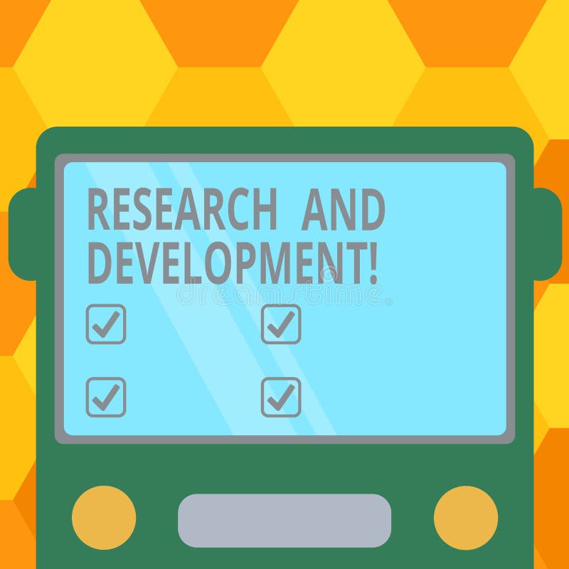 Handwriting Text Research and Development. Concept Meaning Innovation