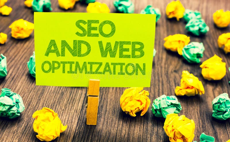 Handwriting text Seo And Web Optimization. Concept meaning Search Engine Keywording Marketing Strategies Paperclip retain written royalty free stock images Handwriting text Seo And Web Optimization. Concept meaning Search Engine Keywording Marketing Strategies Paperclip retain written royalty free stock images