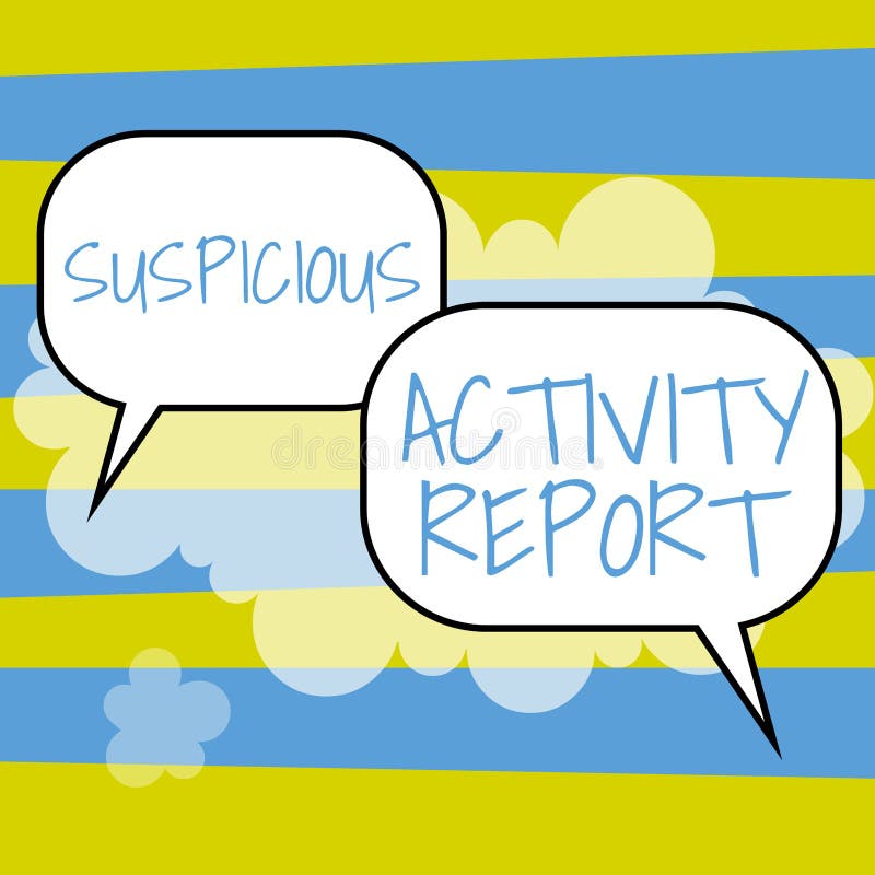 Suspicious Activity Report Stock Illustrations – 99 Suspicious Activity