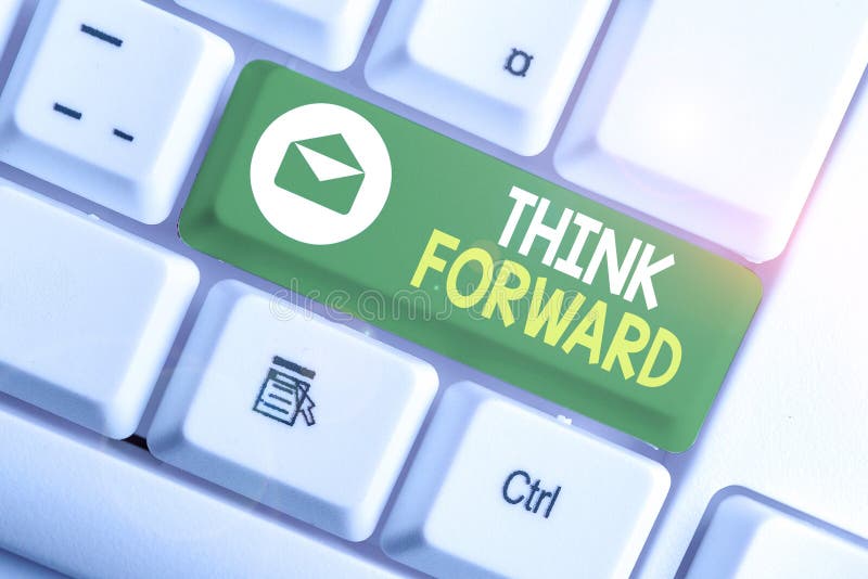 think-forward-stock-image-image-of-conceptual-drawing-44911231