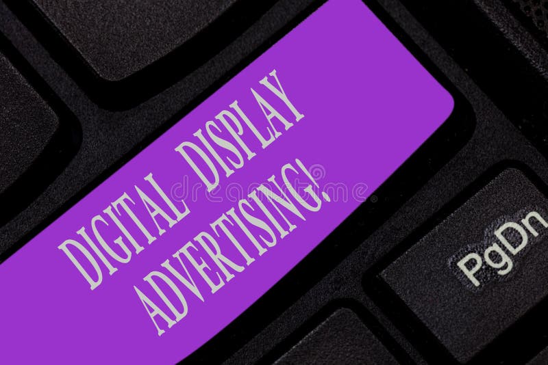 Handwriting text writing Digital Display Advertising. Concept meaning conveys a commercial message using graphics. Keyboard key Intention to create computer royalty free stock photos Handwriting text writing Digital Display Advertising. Concept meaning conveys a commercial message using graphics. Keyboard key Intention to create computer royalty free stock photos