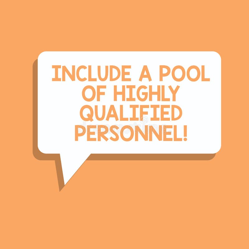 Handwriting Text Writing Include A Pool Of Highly Qualified Personnel handwriting-text-writing-include-a-pool-of-highly-qualified-personnel