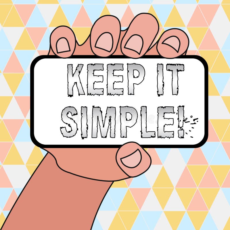 Handwriting Text Writing Keep it Simple. Concept Meaning Ask Something