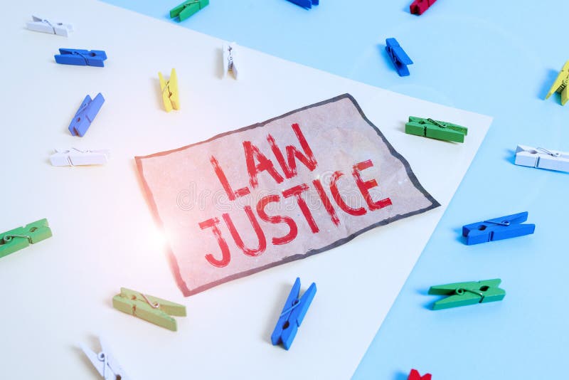 Handwriting Text Writing Law Justice. Concept Meaning a Scheme or