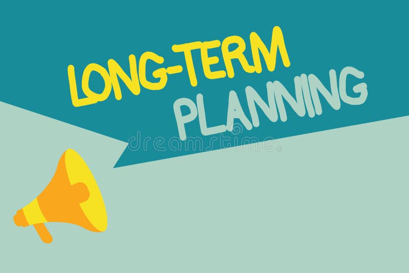 Handwriting Text Writing Long Term Planning. Concept Meaning Establish