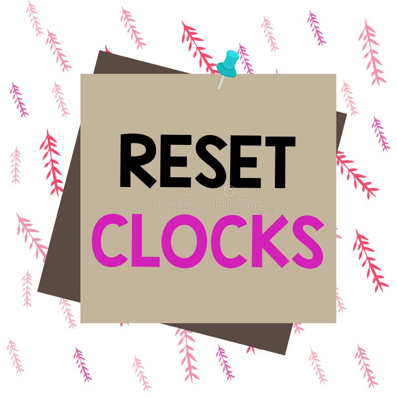Back To Standard Time Stock Illustrations 85 Back To Standard Time