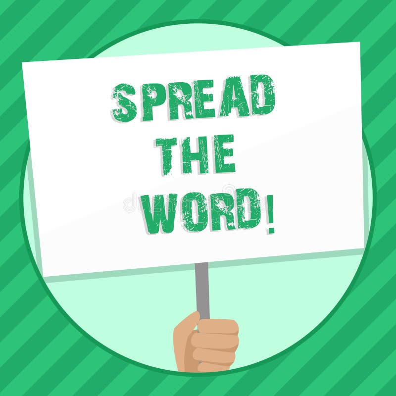 pix Raise Awareness Clipart spread awareness stock illustrations