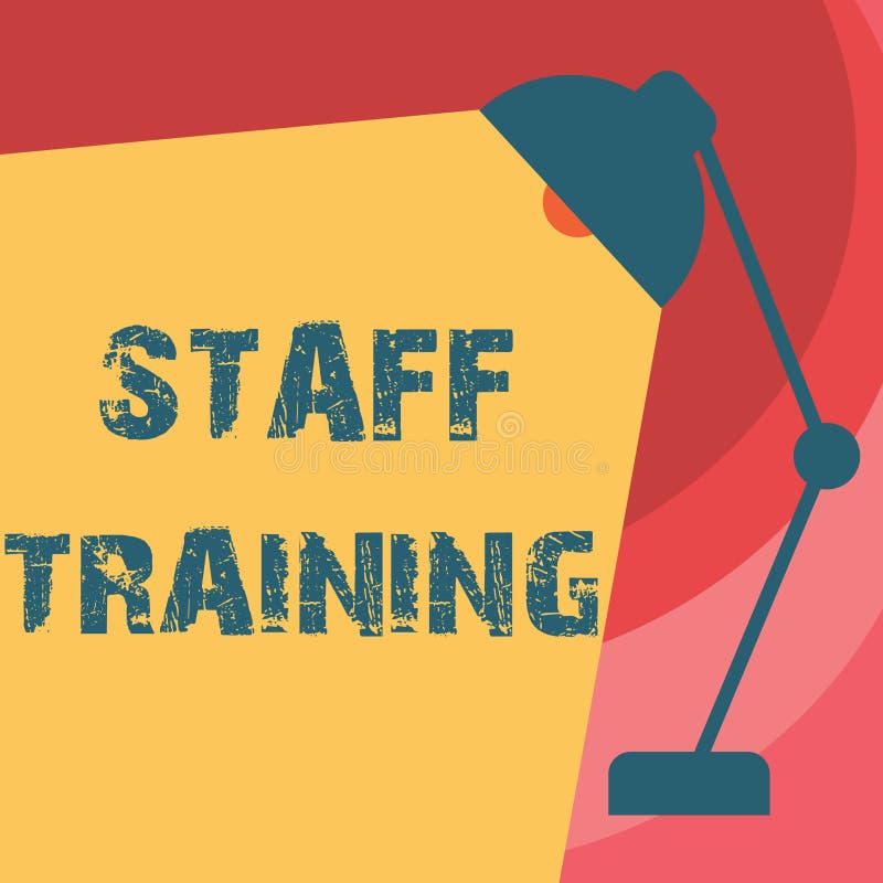 Handwriting Text Writing Staff Training. Concept Meaning a Program that