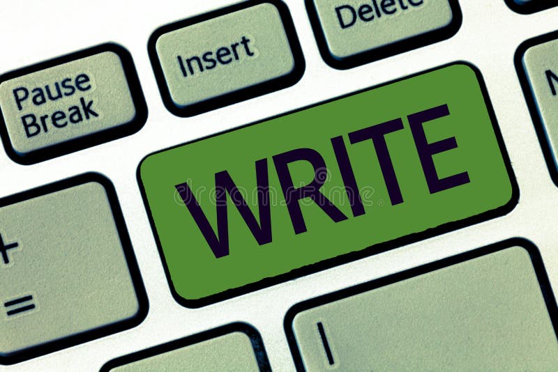 Handwriting Text Writing Write. Concept Meaning Mark Letters Words or