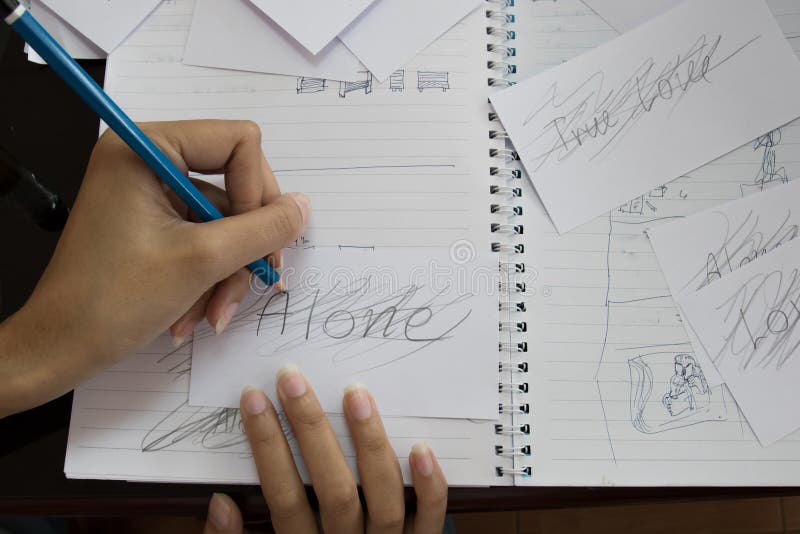 words for handwriting