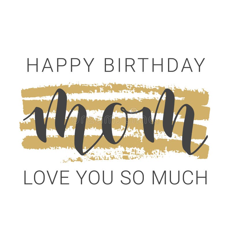 Happy Birthday Mom Stock Illustrations 6 221 Happy Birthday Mom Stock Illustrations Vectors Clipart Dreamstime