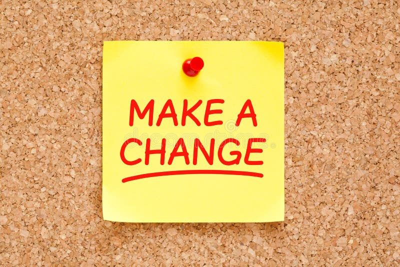 Make a Change stock image. Image of marker, adapt, increase - 30670561