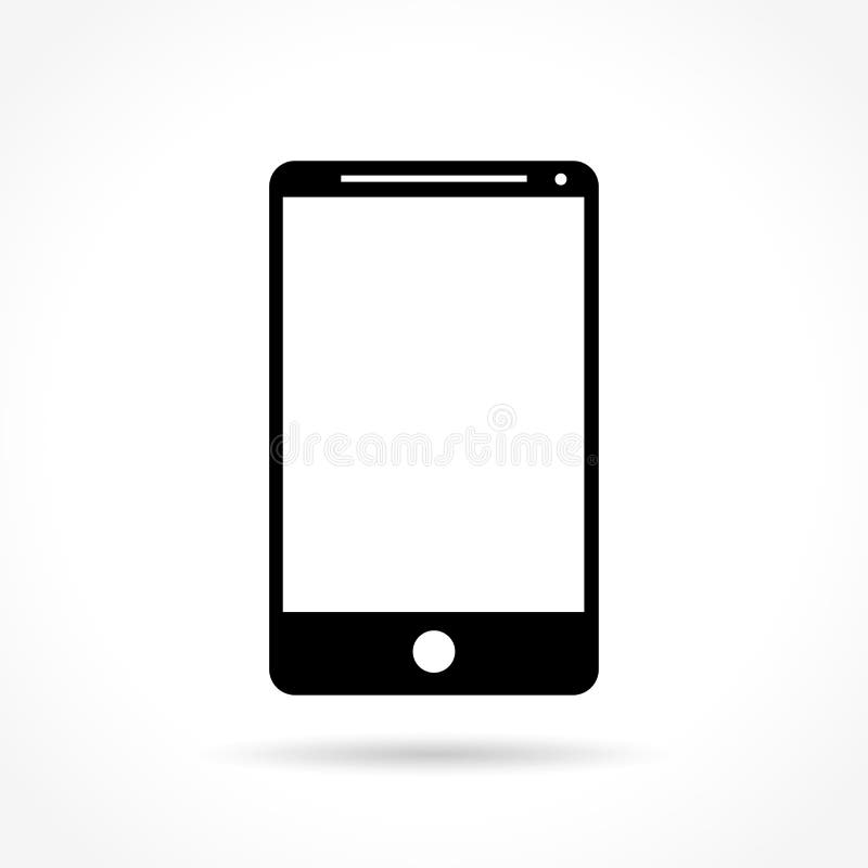 Mobiltelefon-Symbol lizenzfreie abbildung