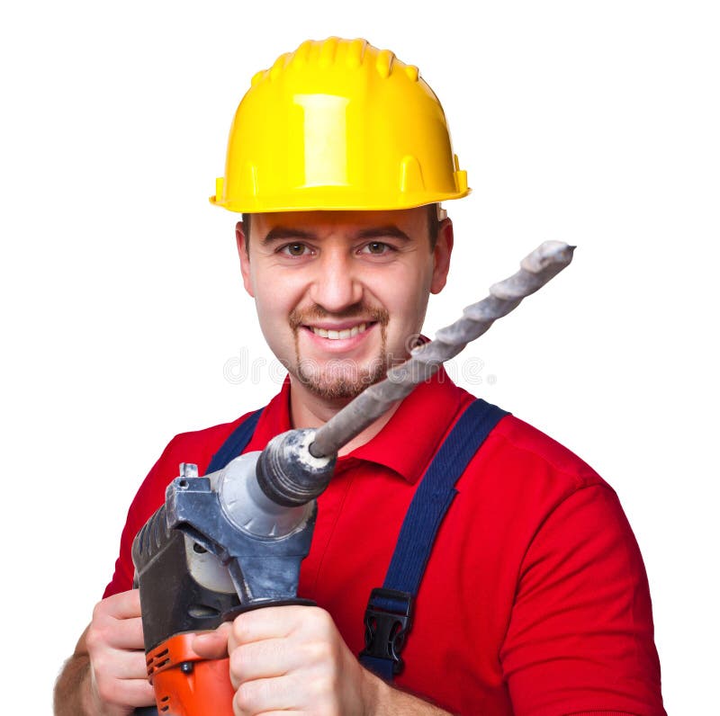 Handyman portrait stock photo. Image of handyman, electrical 11354246